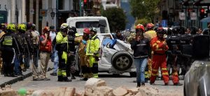 Massive earthquake hits Ecuador, 15 people died