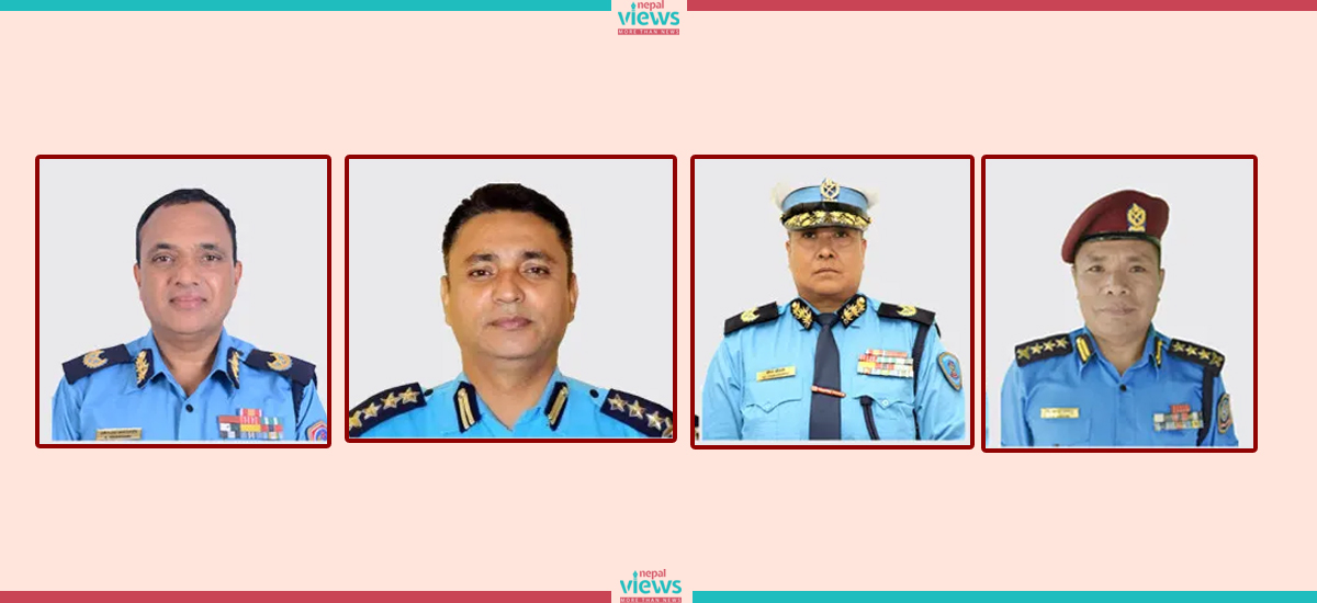 Government promotes 4 DIGs to AIGs