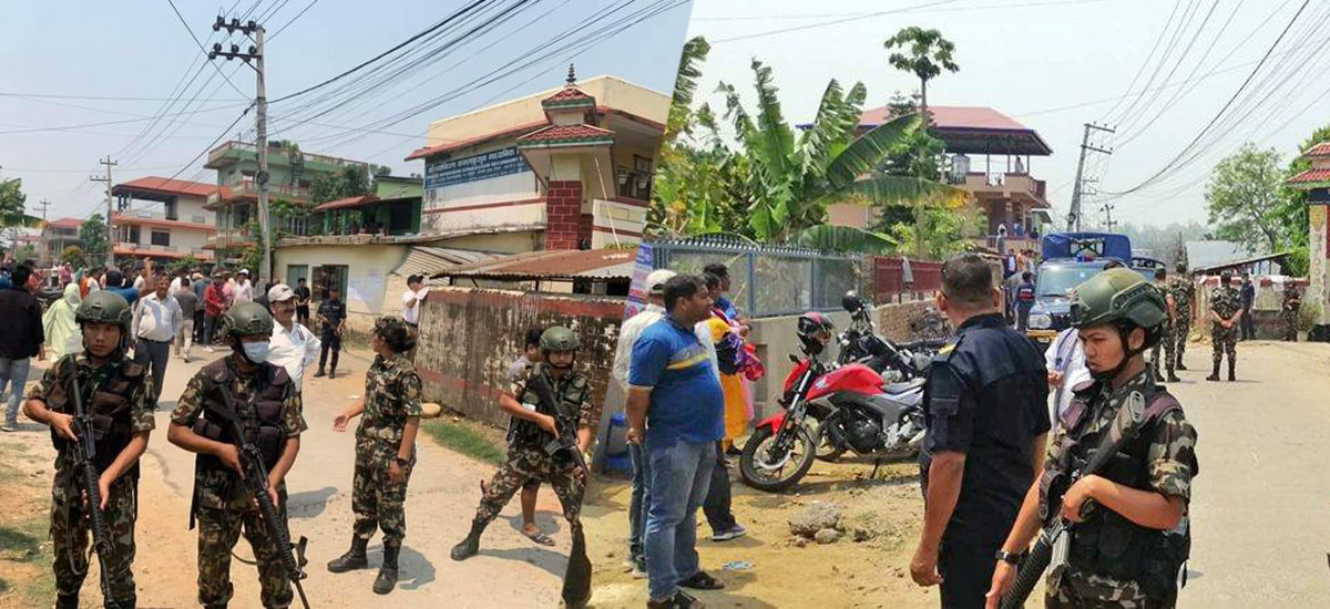 Voting suspended at Naya Kiran Secondary School polling centre