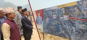 PM Dahal inspects Kathmandu-Terai fast track