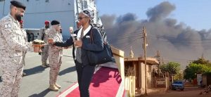 Evacuation of US diplomats from Khartoum