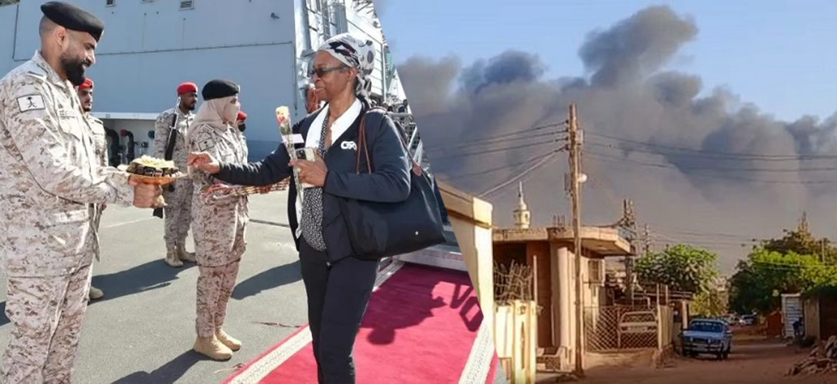 Evacuation of US diplomats from Khartoum