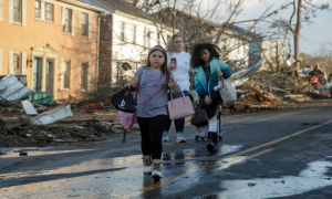 Tornadoes leave at least 22 dead in US states