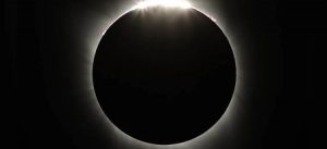 A rare hybrid solar eclipse today