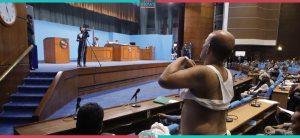 MP Dr. Amresh Kumar Singh undresses in HoR meeting! (Video)