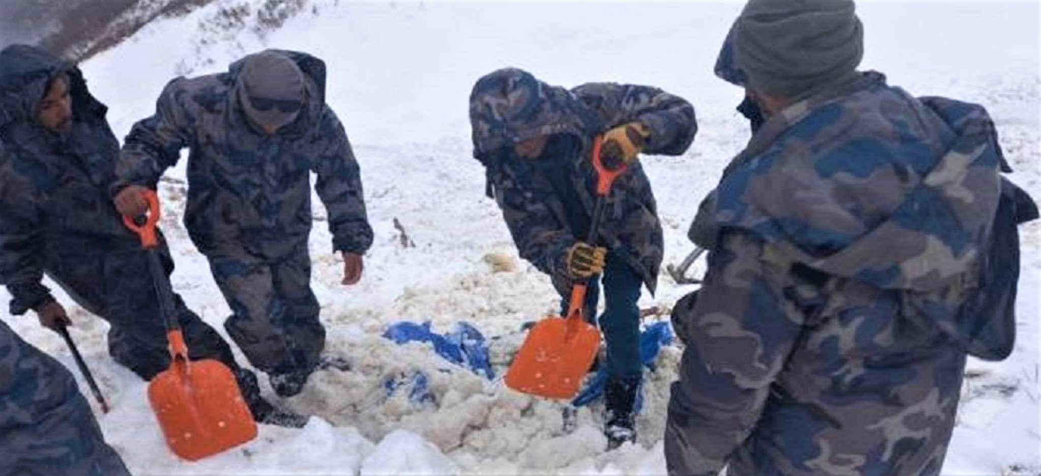Darchula avalanche: missing identified, rescue hampered by snowfall