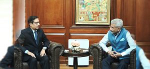 Nepali Ambassador Shankar and Indian External Affairs Minister Jaishankar discusses the preparation for PM Dahal’s visit