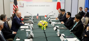 G7 leaders gather in Hiroshima for annual meeting