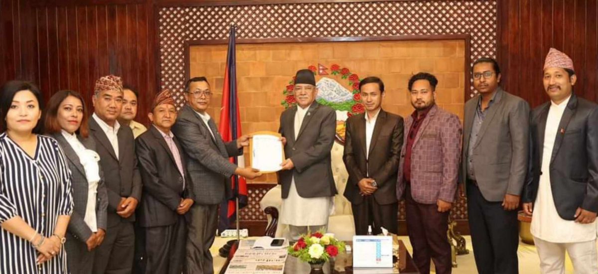 Photojournalists submit memo to Prime Minister