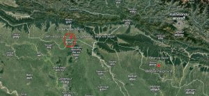 Nepal-India border in Rupandehi being sealed for local elections in India