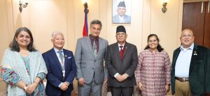 PM Dahal, IPPF Director General Bermejo meet