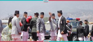PM Dahal departs for India (Photo Feature)