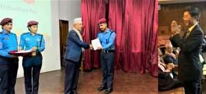 Chinese language training for tourist police