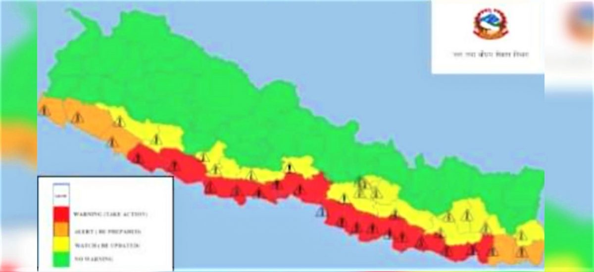 Hot air (loo) continues to prevail for upcoming five days in Terai