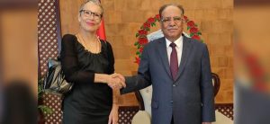Swiss Ambassador pays farewell call on PM Dahal