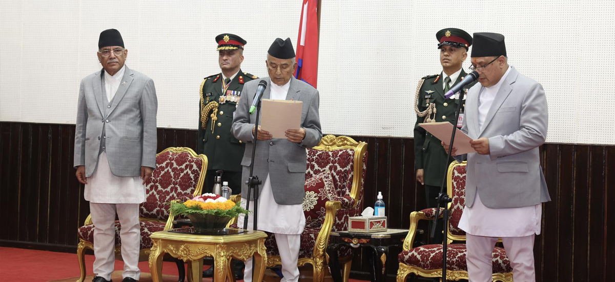 New CJ Karki takes oath