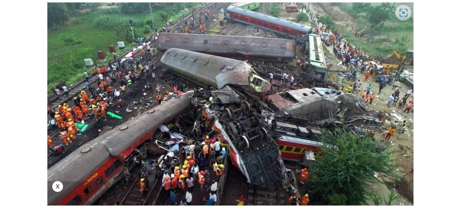 Error in electronic signaling system blamed for deadly train crash in Odisha