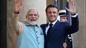 Modi honoured for France’s Bastille Day in shadow of riots