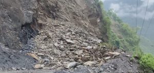 Landslide leaves two dead, three injured