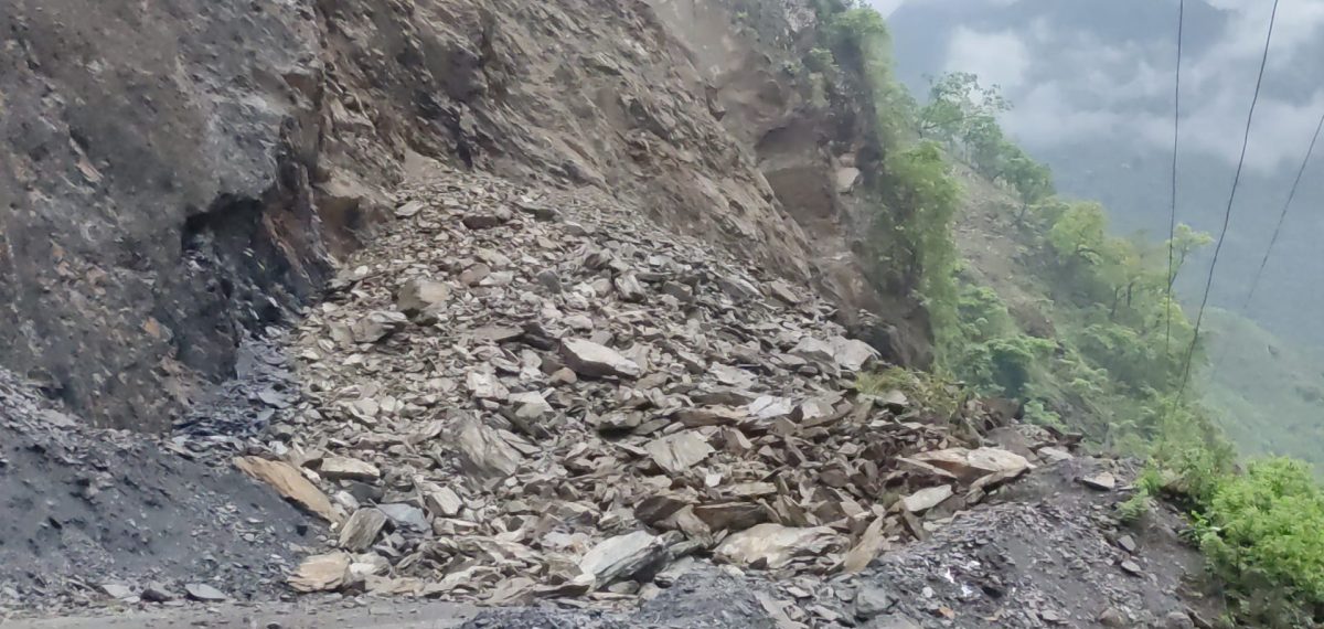 Floods, landslides disrupt Mid-Hill Highway