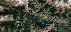Two settlements in Humla at high risk of flood and landslides