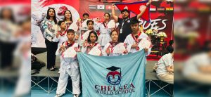 Chelsea World School students bag 2 gold