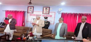 Chief Minister Thapa takes oath