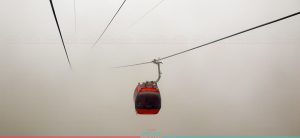 Cable Car playing Hide and Seek with Fog (Photo Feature)