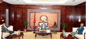 Positive discussion among top leaders in Baluwatar