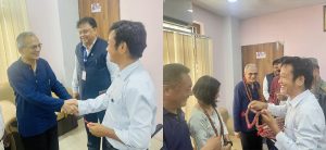 Meeting between Dr. Baburam Bhattarai and Harka Sampang