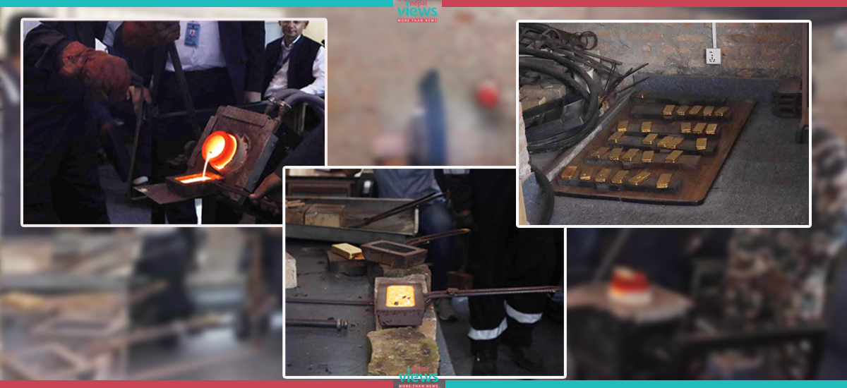 Gold biscuit after melting; What will be new weight? (Photo Feature)
