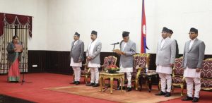President administers oath to newly-appointed Minister