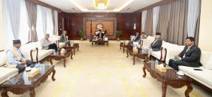 Meeting between three major parties before HoR session