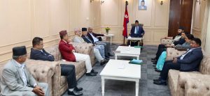 PM consulting with top leaders of nationally-recognized parties