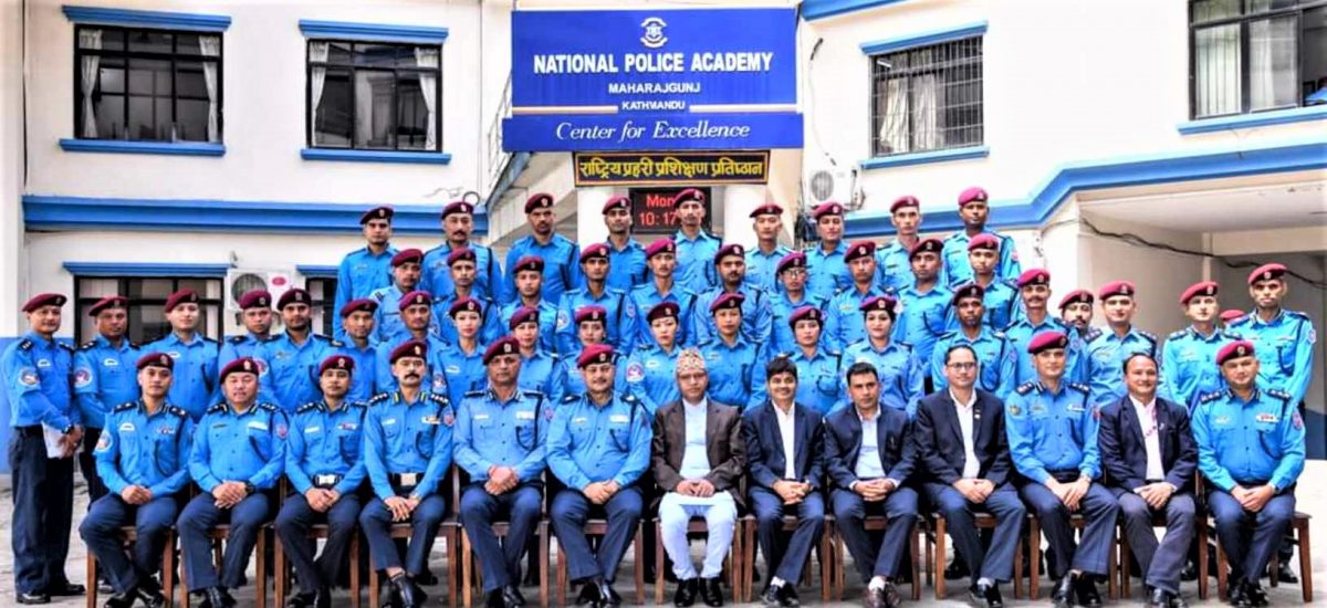 Tourism police training for special service