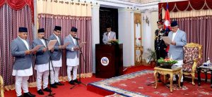 Nepali ambassadors to four countries take oath before President