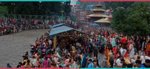 Kushe Aunsi: Crowd of people to perform Pitri Shraddha in Gokarneshwor(Photo Feature)