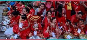 Second Day of Indra Jatra: Kumari Puja at Hanuman Dhoka (Photo Feature)