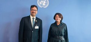 Foreign Minister Saud meets with UN USG DiCarlo