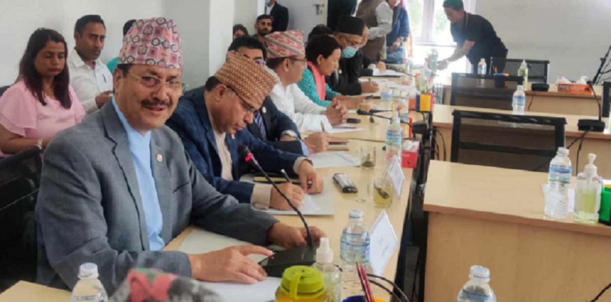 Oli Govt. had not sent any notes regarding the pointed spur map to China: NP Saud