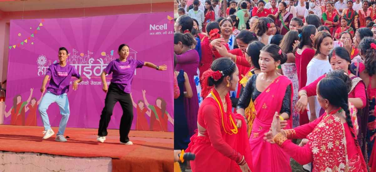 Ncell’s Teej festival celebration in different cities