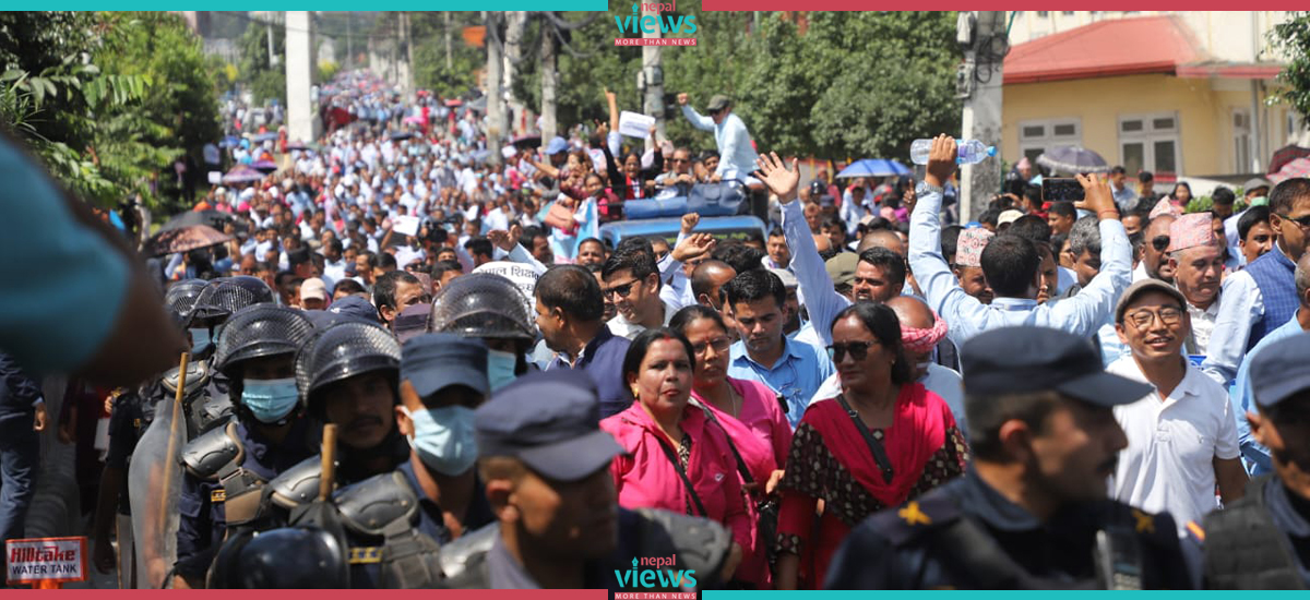 KMC restricts teachers from participating in demonstration