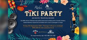 Kathmandu Marriott Hotel’s Raksi Music Bar presents “Tiki Party”