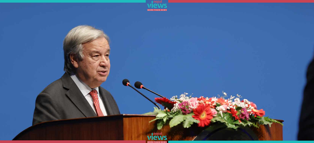 United Nations Secretary-General Guterres’s assurance: Nepal is not alone