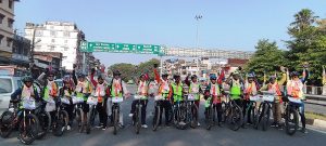 Mechi-Mahakali bicycle tour begins to promote tourism
