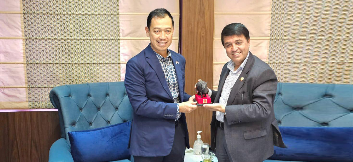 FNCCI President Dhakal discusses visa, trade relations with Indonesian Ambassador