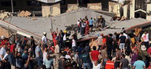1st LD: 10 killed in Mexico church collapse