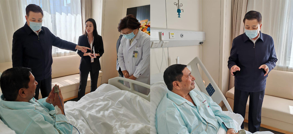 DPM Shrestha recuperating