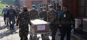 Dead bodies of 3 Nepali repatriated from Israel (Photo Feature) 