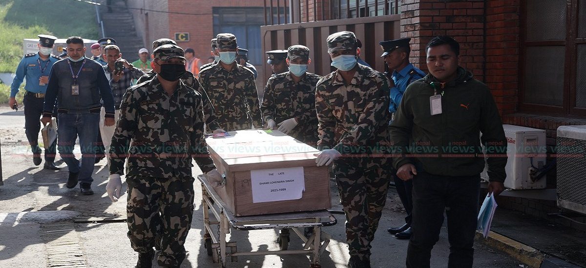 Dead bodies of 3 Nepali repatriated from Israel (Photo Feature) 